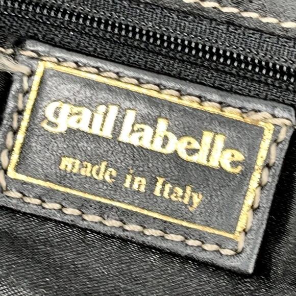 GAIL LABELLE Made in Italy black leather bag - Picture 4 of 9